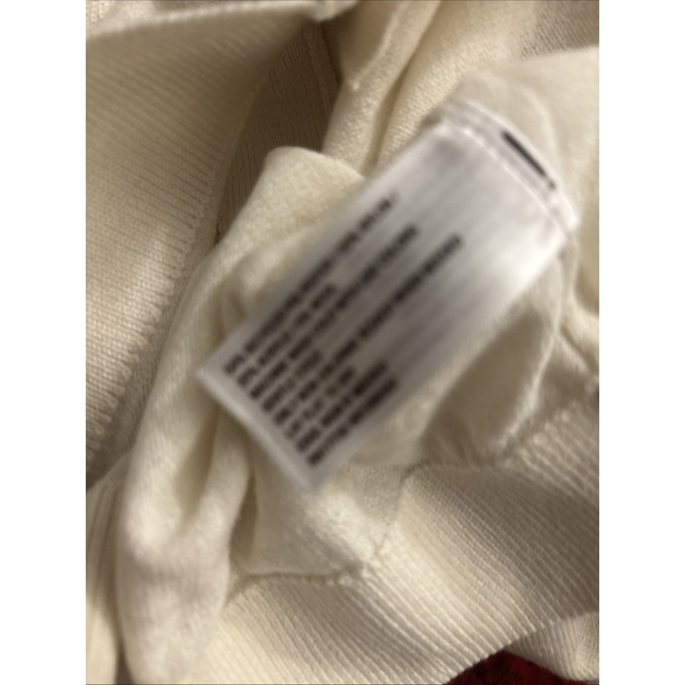 A New Day Women's Button-Front Cardigan Cream Size Medium - Picture 4 of 4